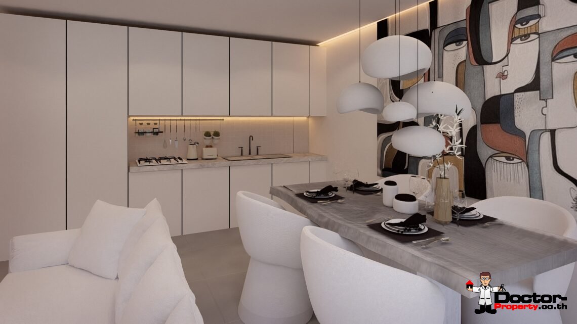 Modern 1 Bedroom Pool Villa in Chaweng, Koh Samui – For Sale